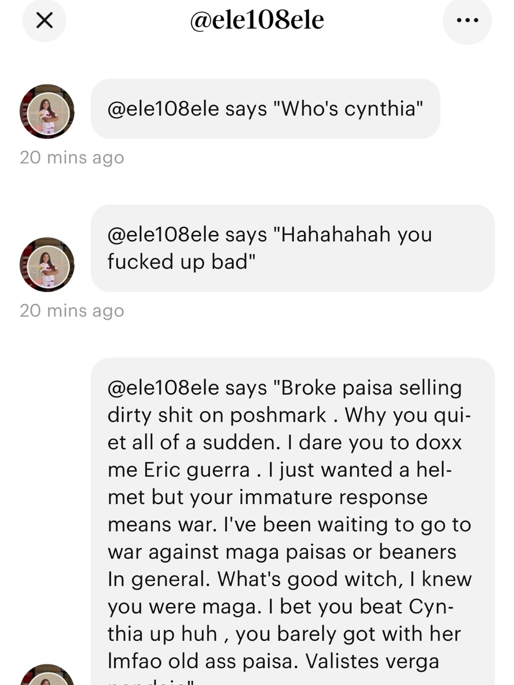 Poshmark support